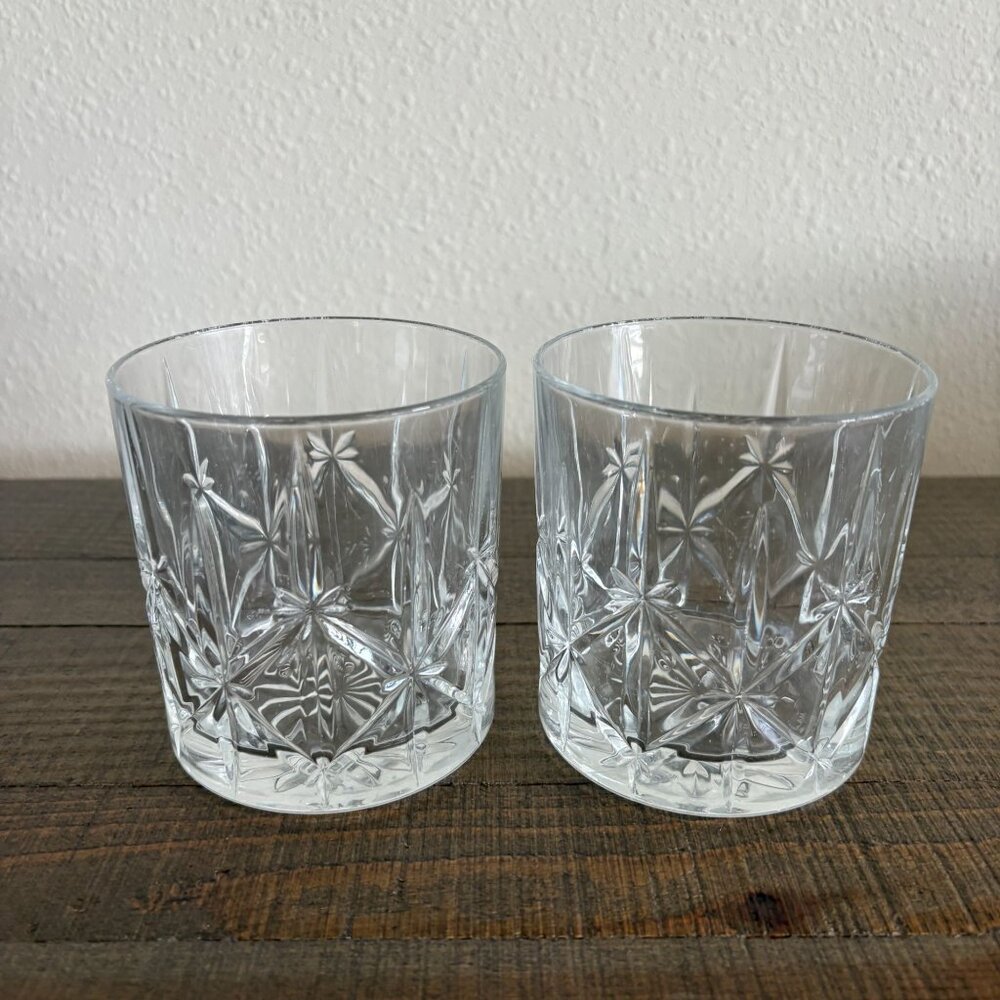 Waterford Crystal Marquis Double Old Fashioned Glass‎ Set of 2 Glasses Sparkle